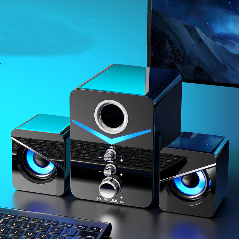 Bluetooth Desktop Sound Bar – Compact Speaker for PC & Laptop