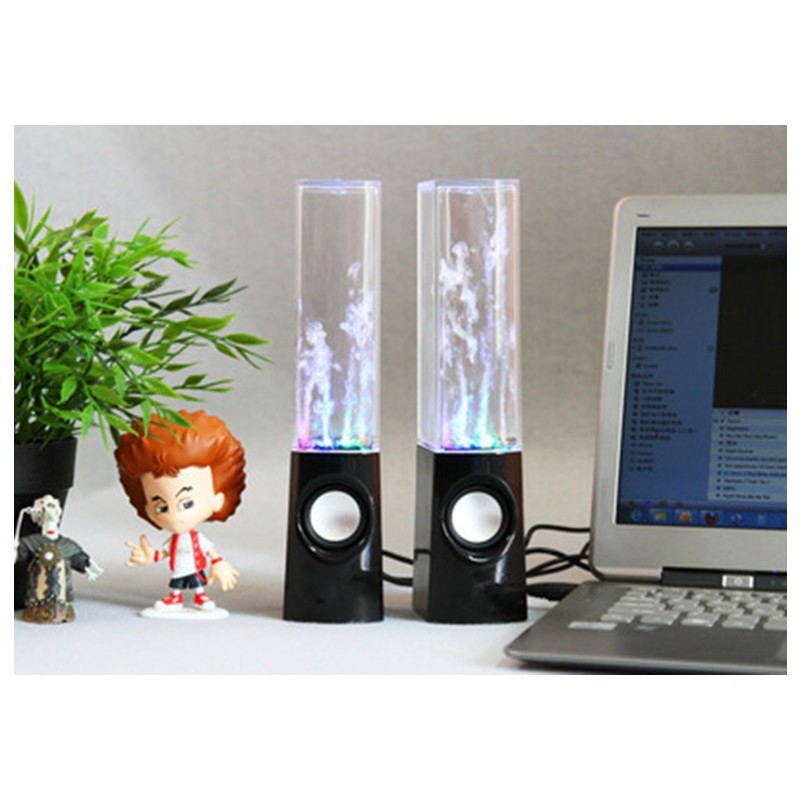 LED Dancing Water Bluetooth Speaker – Light-Up Music Fountain for Home & Parties