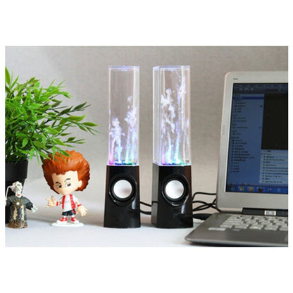 LED Dancing Water Bluetooth Speaker – Light-Up Music Fountain for Home & Parties