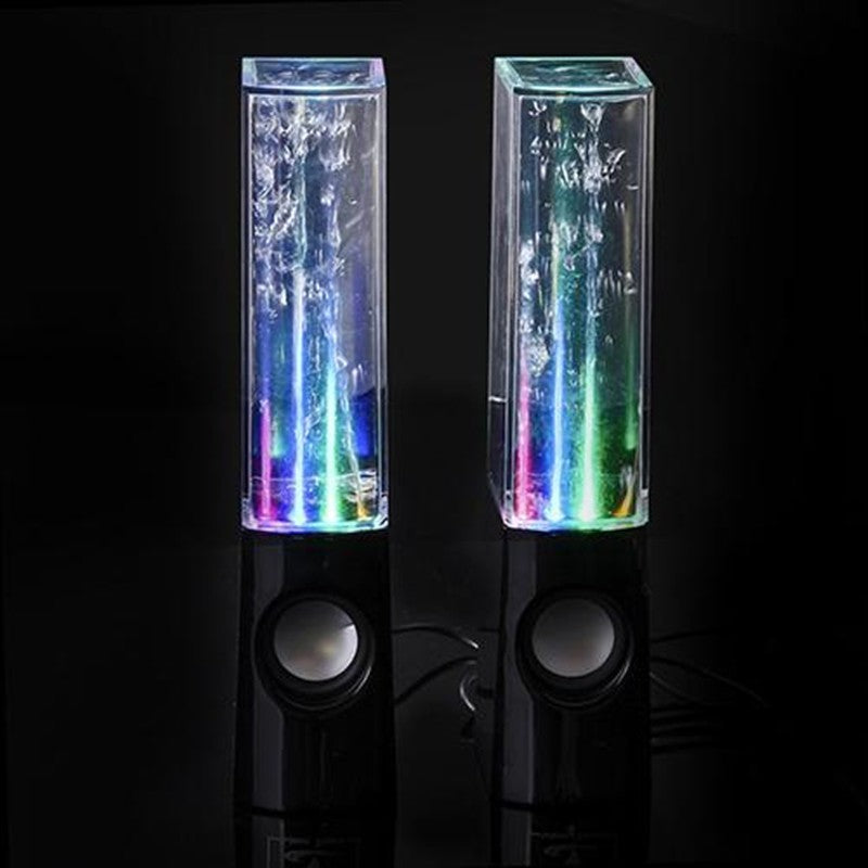 LED Dancing Water Bluetooth Speaker – Light-Up Music Fountain for Home & Parties