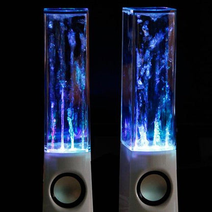 LED Dancing Water Bluetooth Speaker – Light-Up Music Fountain for Home & Parties
