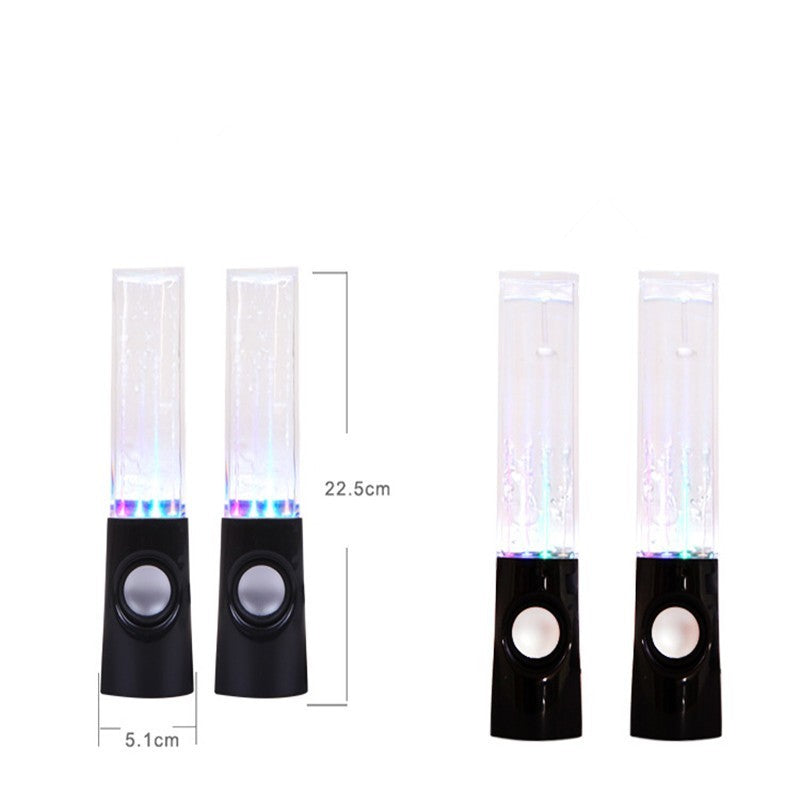 LED Dancing Water Bluetooth Speaker – Light-Up Music Fountain for Home & Parties