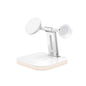 3-in-1 Magnetic Wireless Charger – 15W Fast Charging Dock for Apple & MagSafe