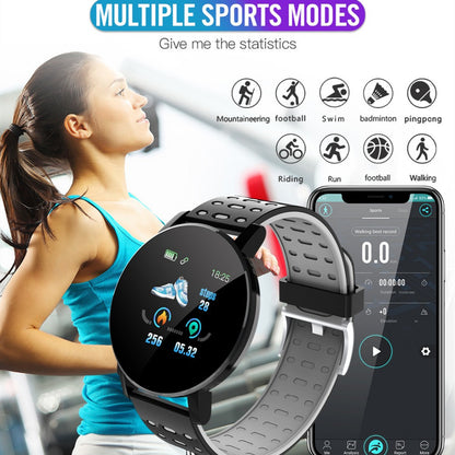 Bluetooth Smart Watch – Fitness Tracker with Call & Notification Support