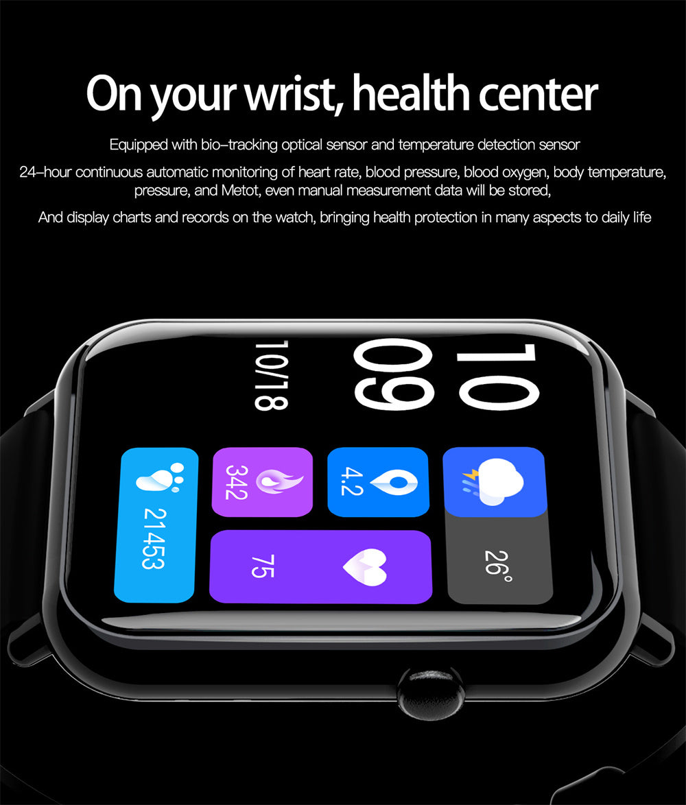 Smart Waterproof Watch – Fitness & Lifestyle on Your Wrist