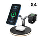 3-in-1 Magnetic Wireless Charger – 15W Fast Charging Dock for Apple & MagSafe