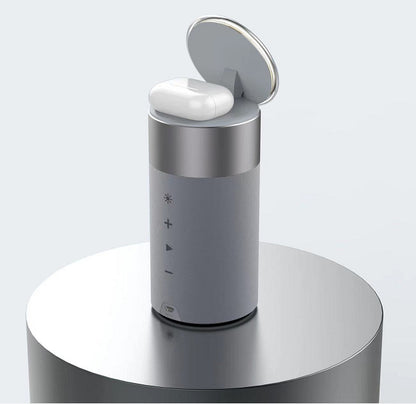 3-in-1 Wireless Charger Speaker Lamp – For iPhone, AirPods & More